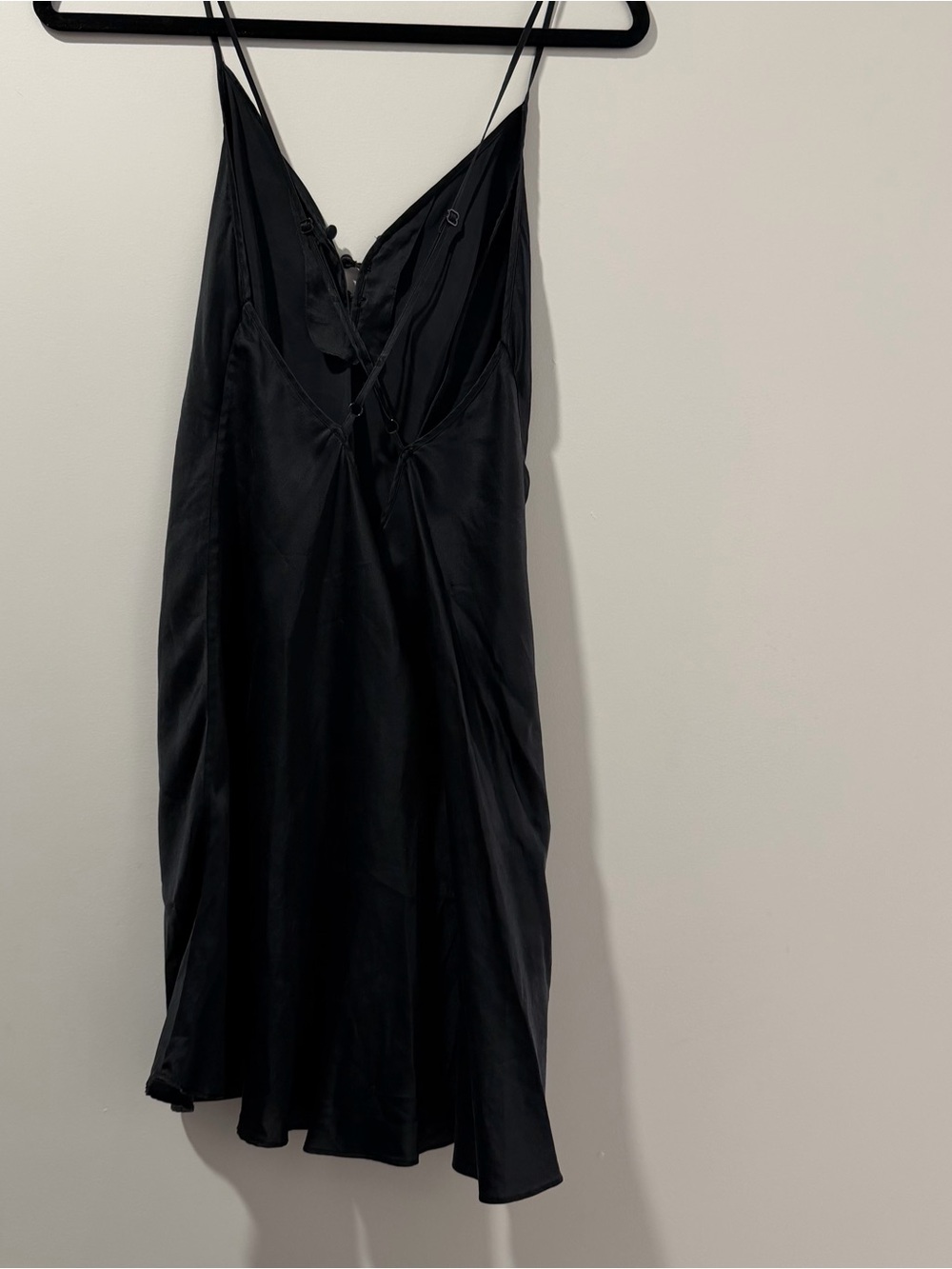 Vintage Victoria Secret Slip Black M